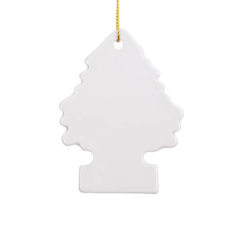 Ciondolo in ceramica per sublimazione - albero
