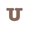 Lettera decorativa da MDF per sublimazione 10 cm U
