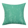 Federa in lino 40 x 40 cm Bleached Starry Green per sublimazione