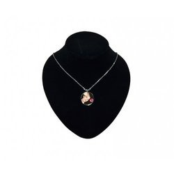Collana con pendaglio rotondo - Stampa sublimatica a trasferimento termico