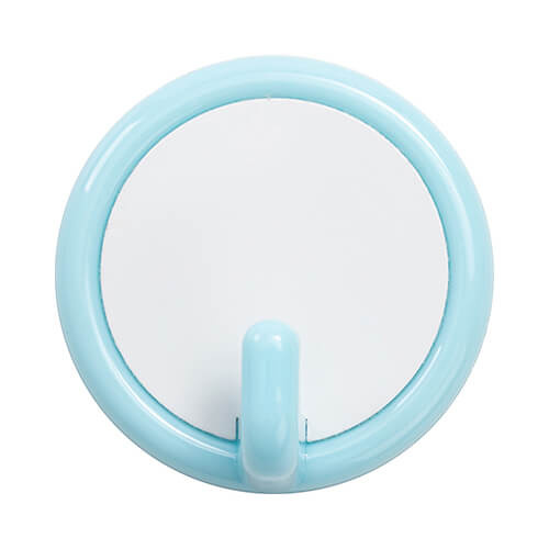 Un piccolo gancio di plastica per la sublimazione - cerchio blu