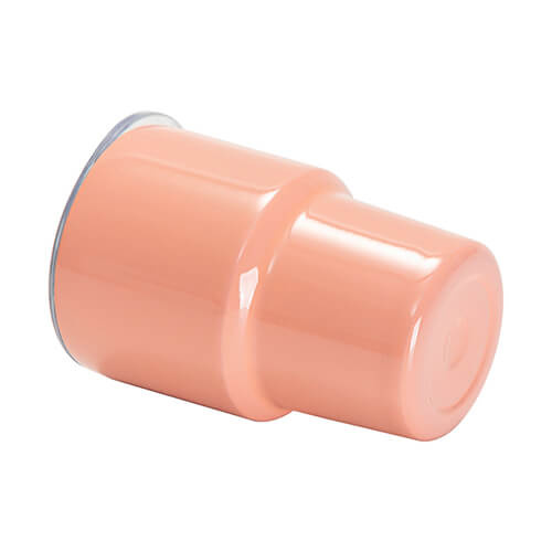 Bicchiere in acciaio inox per sublimazione - corallo