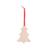 Ciondolo albero di Natale in legno per sublimazione - albero di Natale