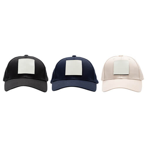 Toppa quadrata in pelle con velcro per la sublimazione