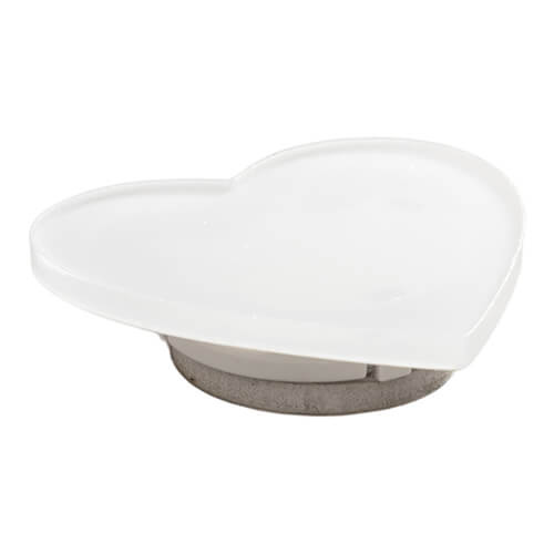 Distintivo in acrilico con retroilluminazione a LED colorati per la sublimazione - cuore