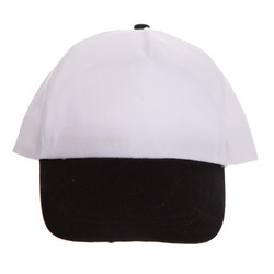 Cappello da baseball nero per sublimazione