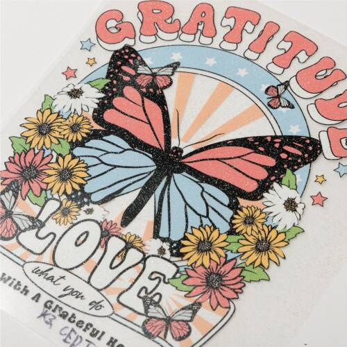 DTF OtterPro A4 foglio da stampa glitterato - 100 fogli - Rainbow