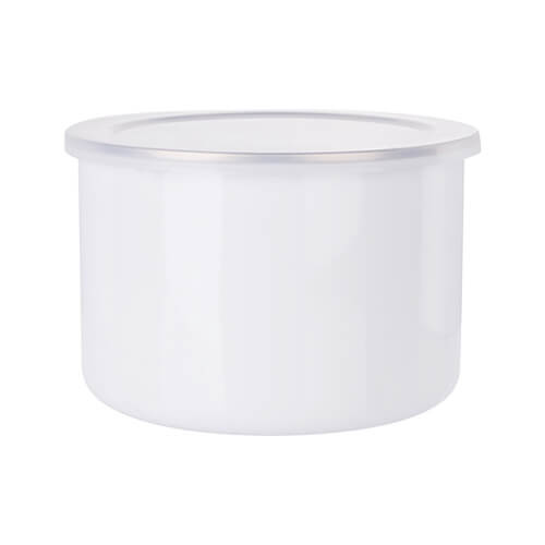 Contenitore smaltato da 1700 ml con coperchio per sublimazione