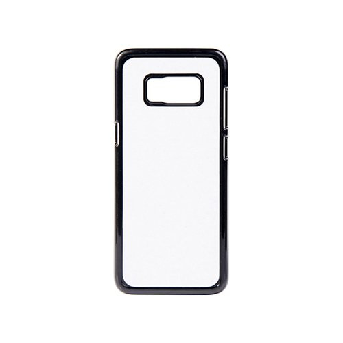 Custodia Samsung Galaxy S8 G9500 nero in plastica per Sublimazione trasferimento termico