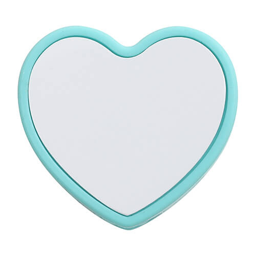 Copri cannuccia in silicone Ø 0,8/1 cm per sublimazione - cuore verde