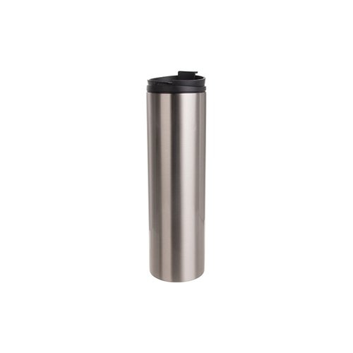Borraccia in acciaio inossidabile da 600 ml per sublimazione - argento