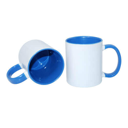 Tazza 330 ml FUNNY blu Sublimazione Termostampa