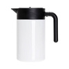 Caraffa termica per caffè in acciaio inox da 1200 ml per sublimazione - bianco