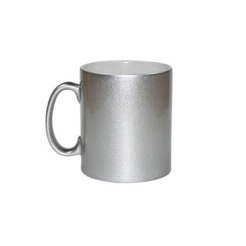 Tazza Soft Color Argento Alu 300 ml Sublimazione Termostampa 