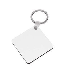 Portachiavi quadrato in MDF Sublimazione Trasferimento termico