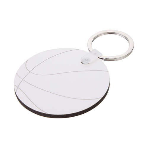 Portachiavi in MDF per la sublimazione – pallone da basket