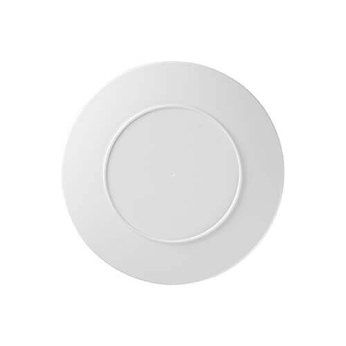 Piatto in plastica 15,3 cm per la sublimazione