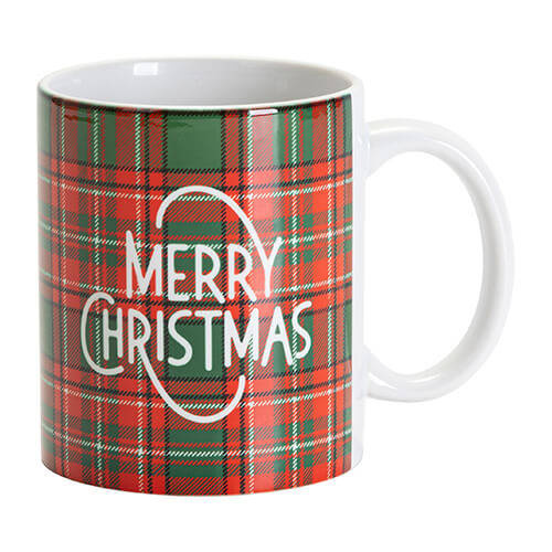 Foglio trasferibile Xmas Plaid 1 30,5 x 11,4 cm - 4 pz.