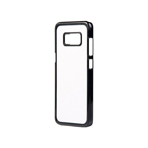 Custodia Samsung Galaxy S8 G9500 nero in plastica per Sublimazione trasferimento termico