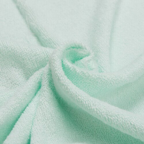 Asciugamano con cappuccio per bambini per sublimazione - verde chiaro