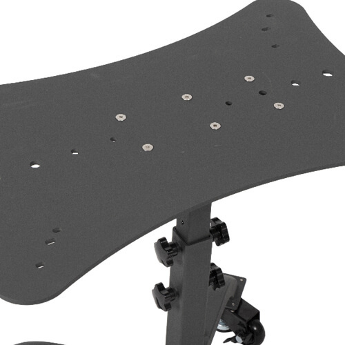 Supporto universale per termopressa su ruote