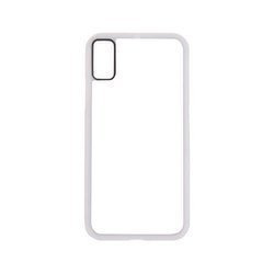 Custodia iPhone X bianco in gomma Sublimazione trasferimento termico