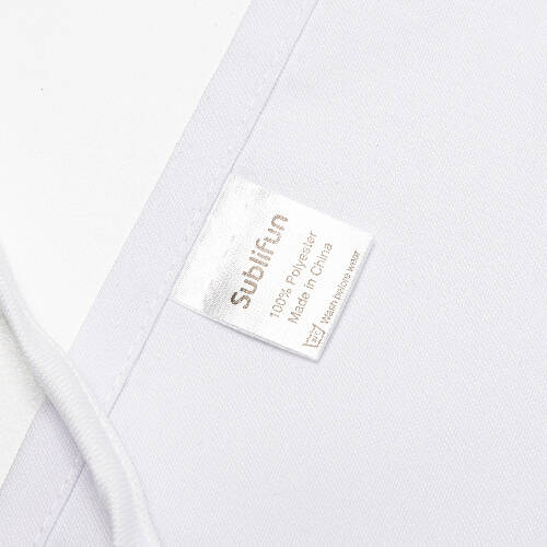 Grembiule bianco per adulti per sublimazione