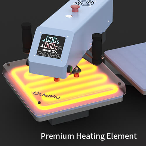 OtterPro Air Press Swing Dual 38 x 38 cm pressa piatta