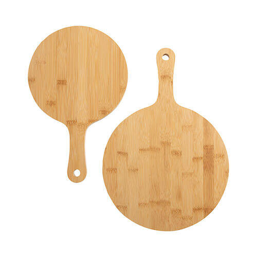 Tagliere per pizza in bambù per sublimazione - cerchio
