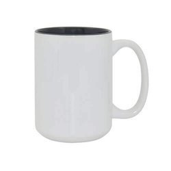 Tazza MAX 450 ml con l'interno nero Sublimazione