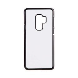 Custodia Samsung Galaxy S9 Plus G9650 nero in plastica per sublimazione trasferimento termico
