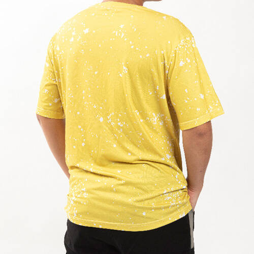 T-shirt Cotton-Like Bleached Starry Yellow per sublimazione