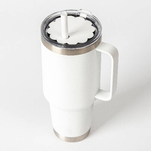 Targhetta portanome in fibra di legno per tazza 780 / 900 / 1050 / 1260 ml per sublimazione - ruota dentata