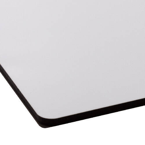 Foglio premium in fibra di legno fronte-retro per sublimazione 30,5 x 30,5 cm - bianco