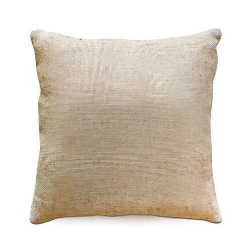 Federa in lino ecru 50 x 50 cm per sublimazione