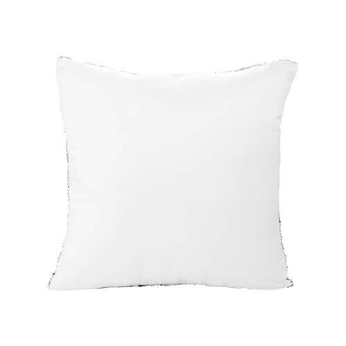Copricuscino 40 x 40 cm con paillettes per sublimazione – d’argento