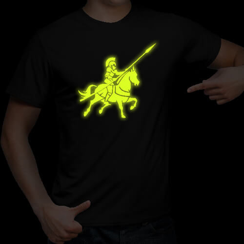 Lamina flessibile luminescente - giallo verde brillante