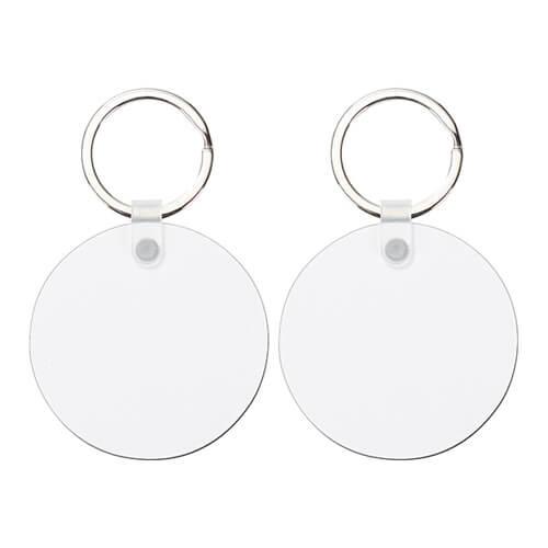 Portachiavi in ​​MDF double face per sublimazione - ruota