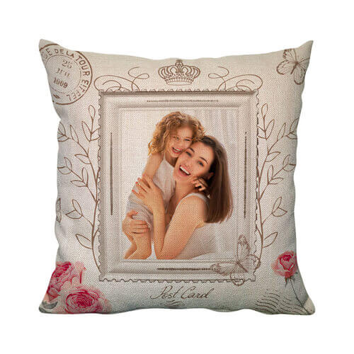 Federa in tela 38 x 38 cm per sublimazione - Cartolina