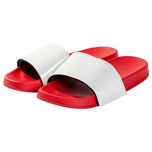 Infradito per adulti per sublimazione - suola rossa