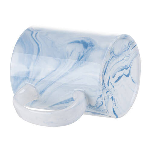 Tazza 330 ml per sublimazione - marmo blu