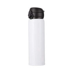 Thermos in acciaio inossidabile da 500 ml da sublimare - bianco