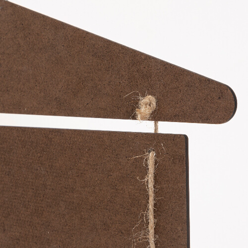 Cinque cornici appese in MDF per la sublimazione - appendino