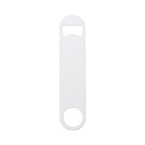 4 x 17,8 cm apribottiglie per sublimazione - bianco