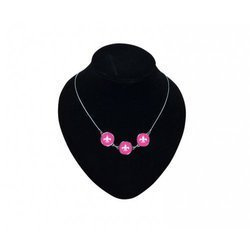 Collana con pendaglio a tre cerchi - Stampa sublimatica a trasferimento termico