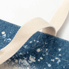 Borsa a tracolla Starry Denim sbiancata per sublimazione