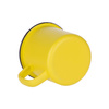 Tazza smaltata da 360 ml per sublimazione - giallo opaco