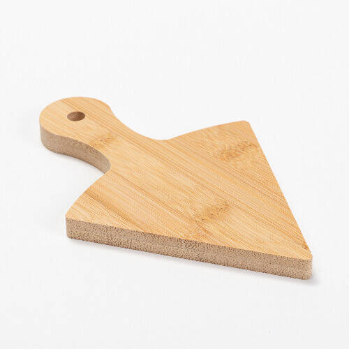 Tagliere per pizza in bambù per sublimazione - triangolo