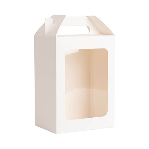 Confezione decorativa con finestra per sublimazione - 18 x 13 x 30 cm
