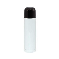 Thermos bianco in metallo 500 ml da sublimare